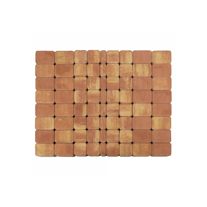 Тротуарная плитка Braer Классико ColorMix 60 мм Рассвет