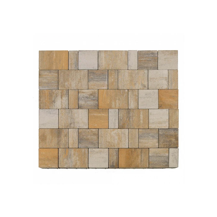 Тротуарная плитка Braer Старый Город Ландхаус 60 мм Colormix Песчаник гладкая