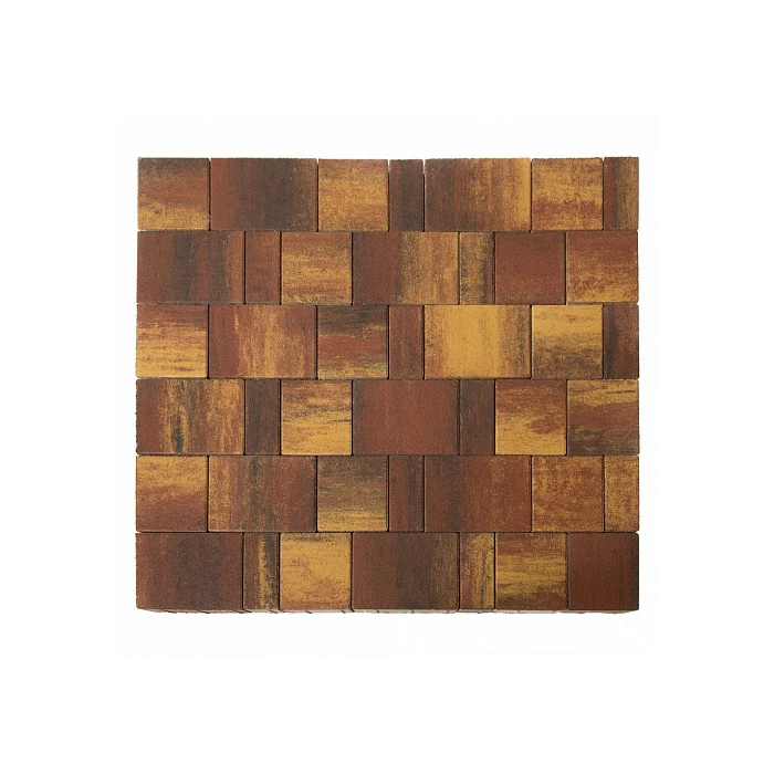 Тротуарная плитка Braer Старый Город Ландхаус 60 мм Colormix Мальва