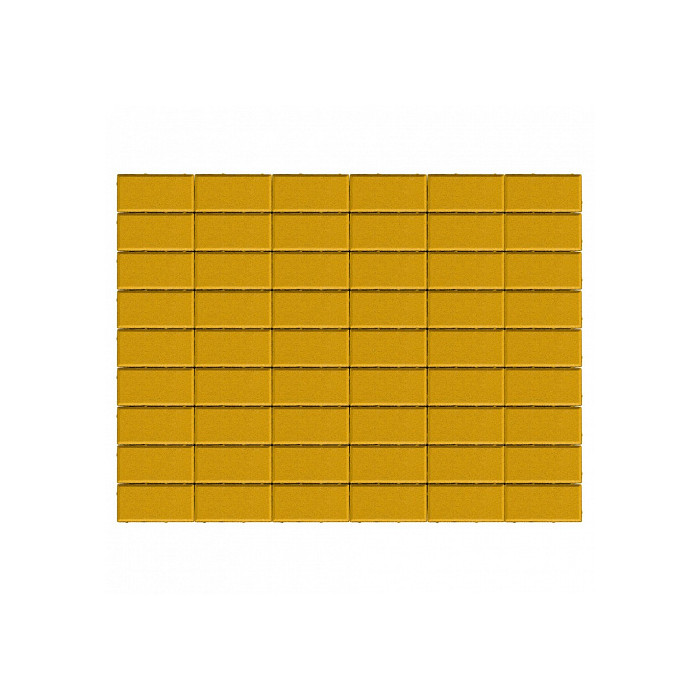 Брусчатка Прямоугольник (кирпич) 2.П.4 40 мм Желтый Гранит