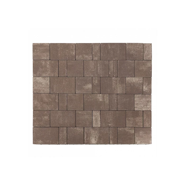 Тротуарная плитка Braer Старый Город Ландхаус 60 мм Colormix Эверест