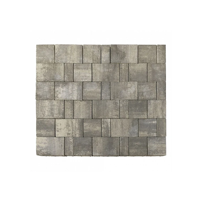 Тротуарная плитка Braer Старый Город Ландхаус 60 мм Colormix Туман