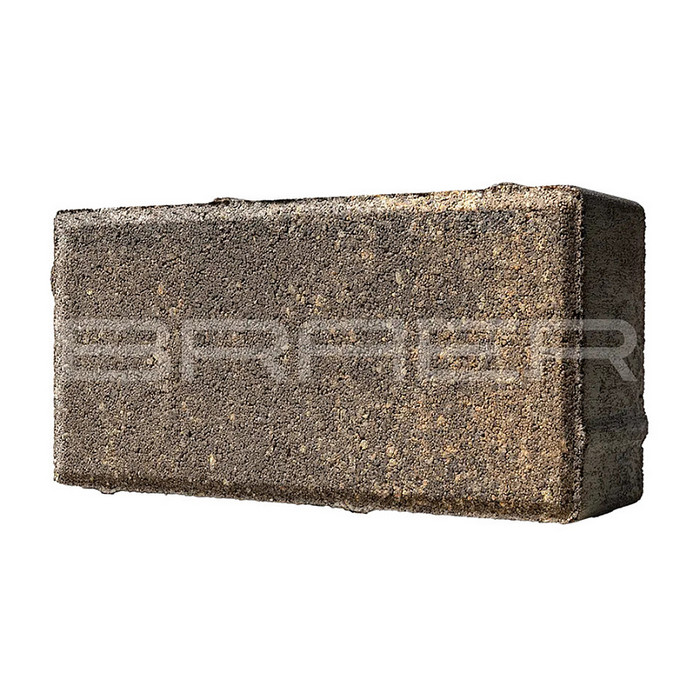 Тротуарная плитка Braer Прямоугольник ColorMix 200х50х60 мм Туман фото 3