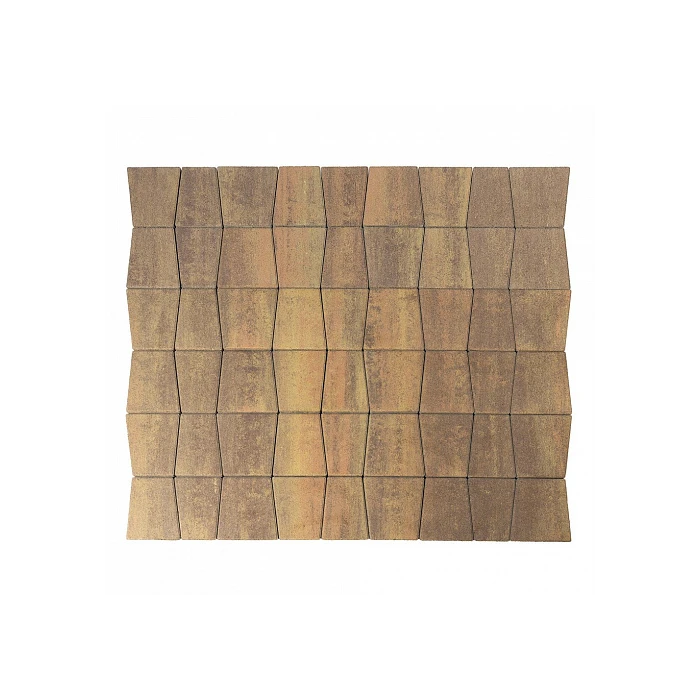 Тротуарная плитка Braer СТАРЫЙ ГОРОД ВЕЙМАР 60 мм Colormix  Прайд