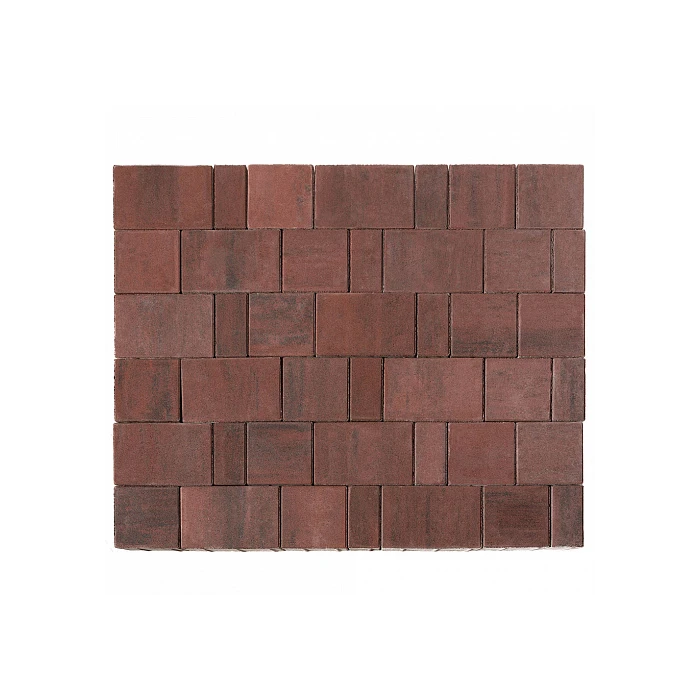 Тротуарная плитка Braer Старый Город Ландхаус 60 мм Colormix Закат