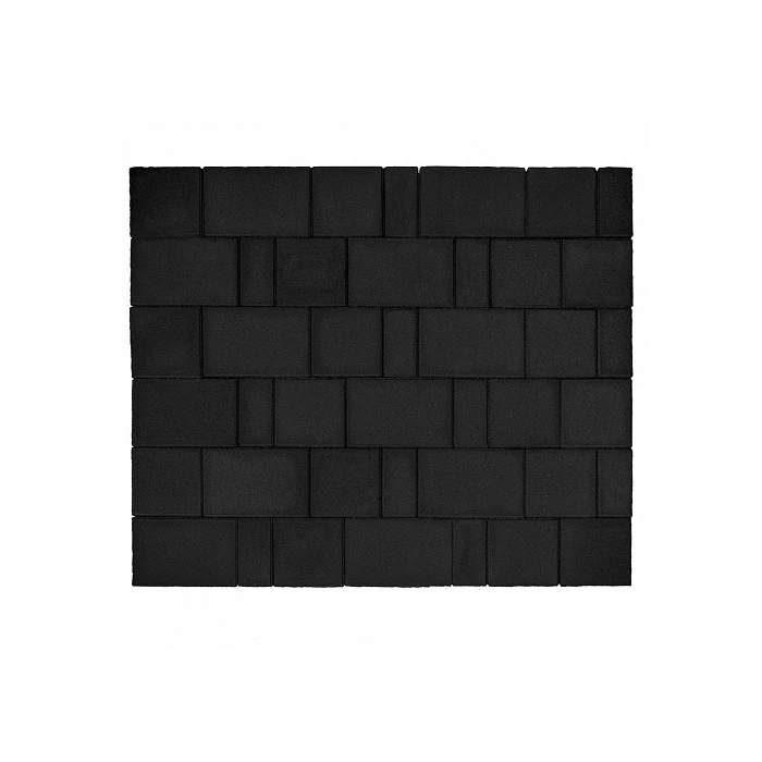 Тротуарная плитка Braer Старый Город Ландхаус 80 мм Черный