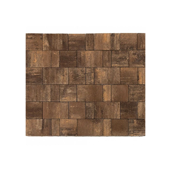 Тротуарная плитка Braer Старый Город Ландхаус 80 мм Каштан