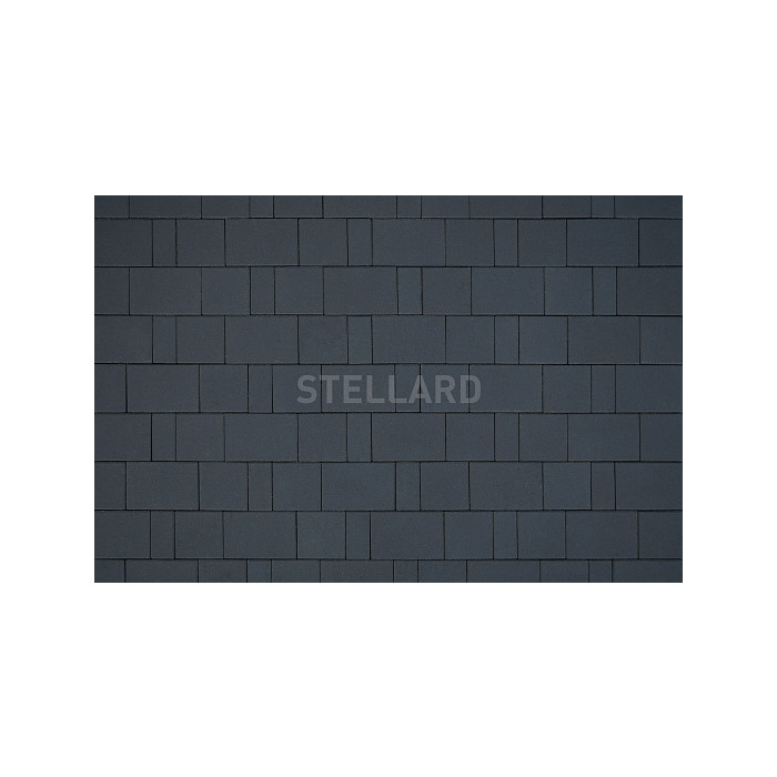 Тротуарная плитка Stellard Новый город 40 мм Черный фото 3