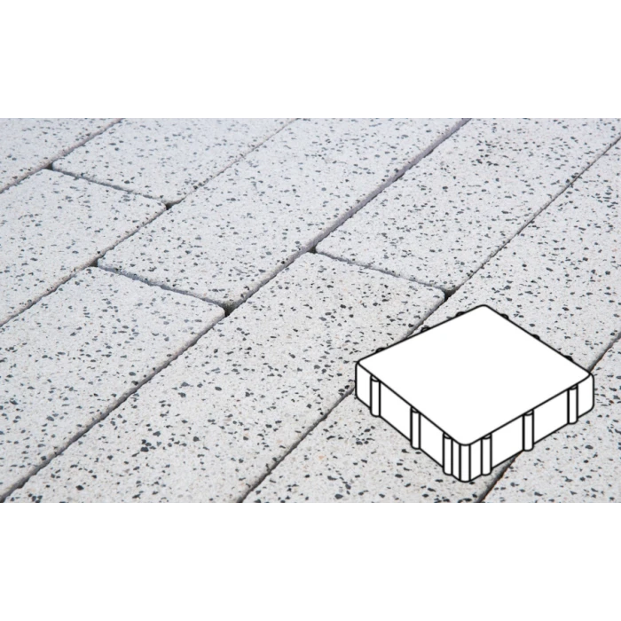 Тротуарная плитка Фабрика Готика Квадрат 300х300х60 мм Покостовский FINERRO