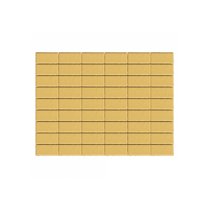 Брусчатка Прямоугольник 100х200х60 мм - Braer песочный