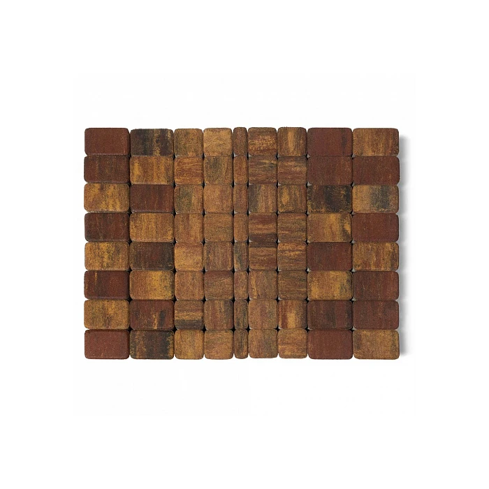 Тротуарная плитка Braer Классико ColorMix 60 мм Мальва