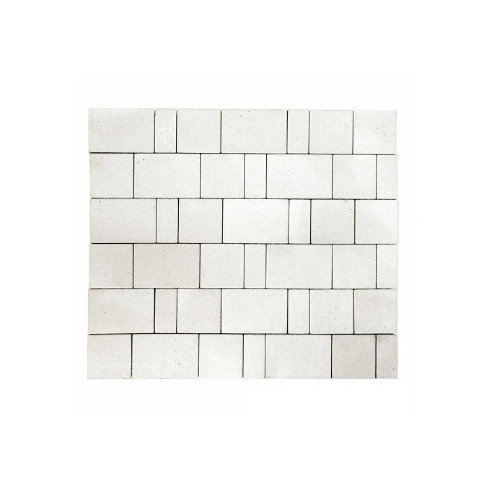 Тротуарная плитка Braer Старый Город Ландхаус 80 мм Белый