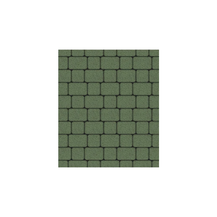 Тротуарная плитка Выбор Классико А.1.КО.4 Гранит 40 мм Зеленый