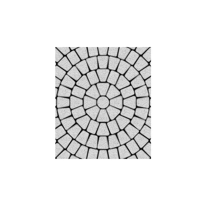 Тротуарная плитка Выбор Классико Б.2.КО.6 60 мм Белый