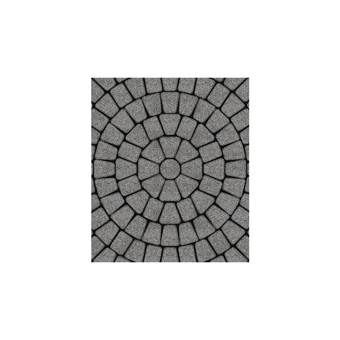 Тротуарная плитка Выбор Классико Б.2.КО.6 60 мм Стоунмикс Кремовый с черным