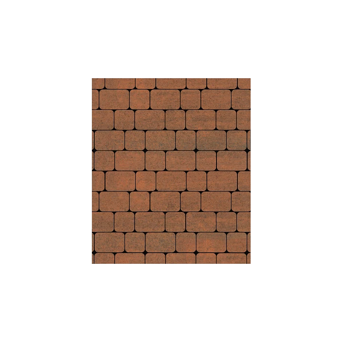 Тротуарная плитка Выбор Классико Листопад А.1.КО.4 40 мм. Мустанг