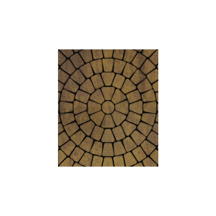 Тротуарная плитка Выбор Классико Листопад Б.1.КО.6 М Гранит 60 мм Янтарь