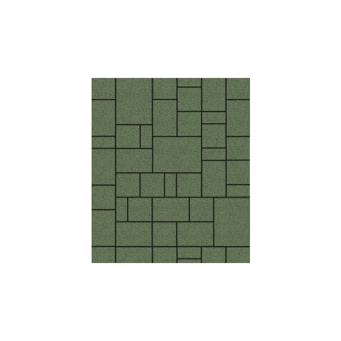 Тротуарная плитка Выбор Мюнхен Б.2. Фсм.6 60 мм гранит Зеленый