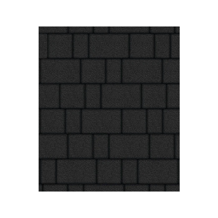 Тротуарная плитка Выбор Старый город 1Ф.6 60 мм. Черный Гранит