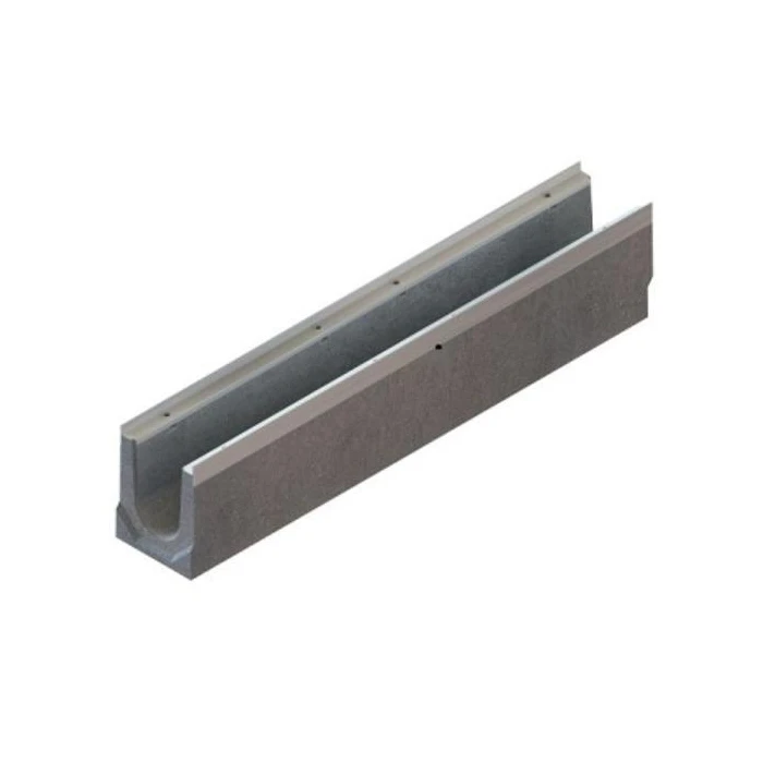 Лотки водоотводные бетонные Standartpark BetoMax DN100 с внутренним уклоном h125-h230 под решетку кл. С250